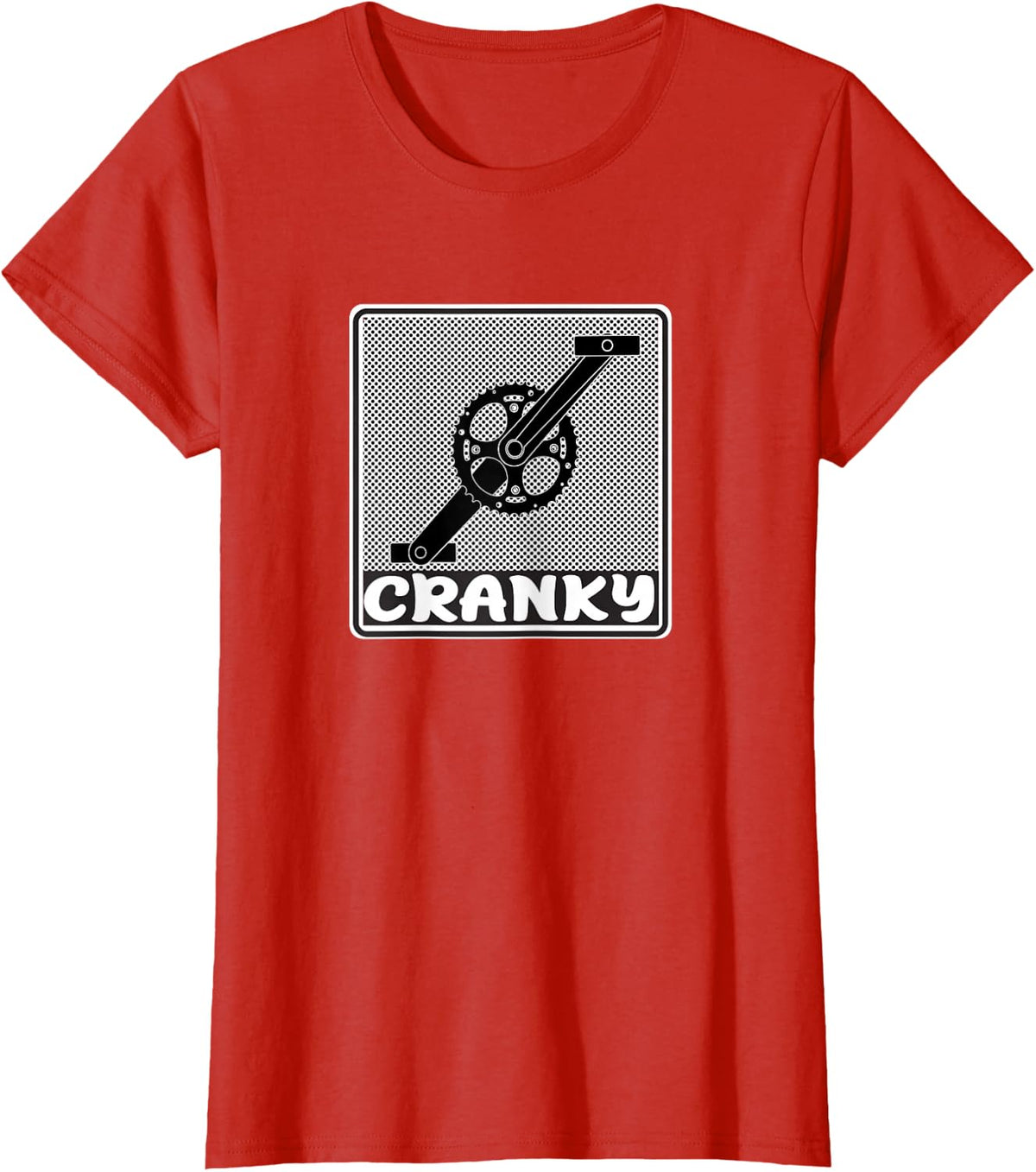 Bicycle DADS Old Guy WHO Ride Bikes BMX Mountain OR Road T-Shirt - Red