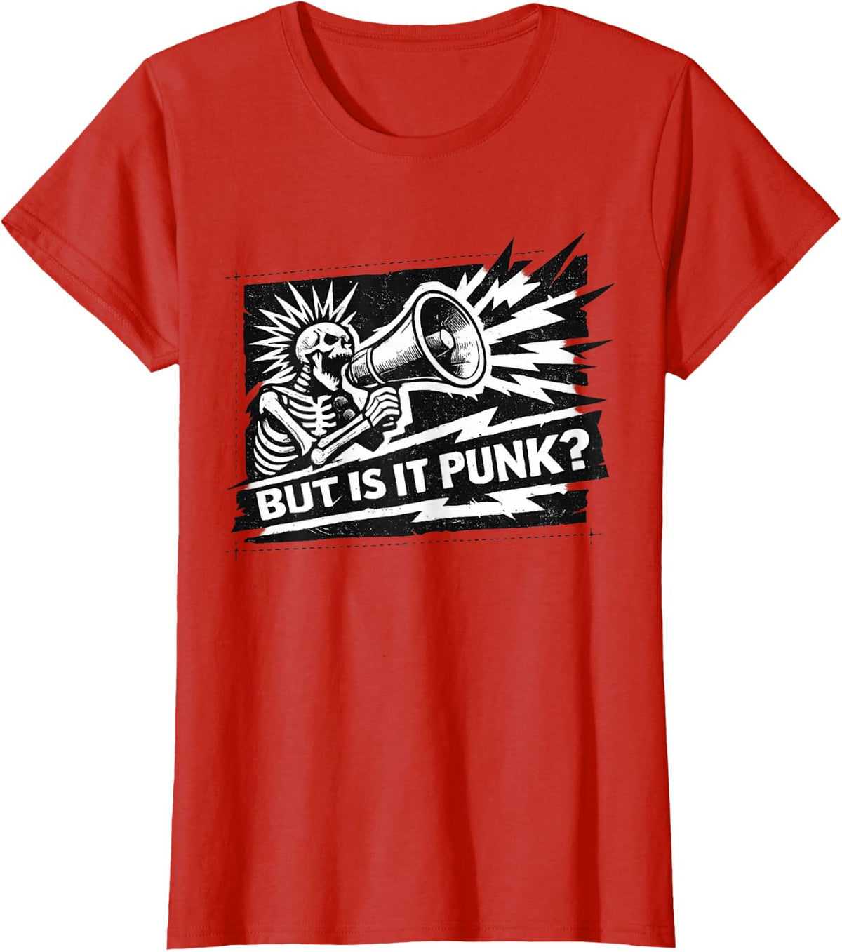 Art Punk Humor T-Shirt - Red