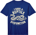 Mens Funny Herping Amphibian Field Herper Reptile Performance T-Shirt - Royal Blue