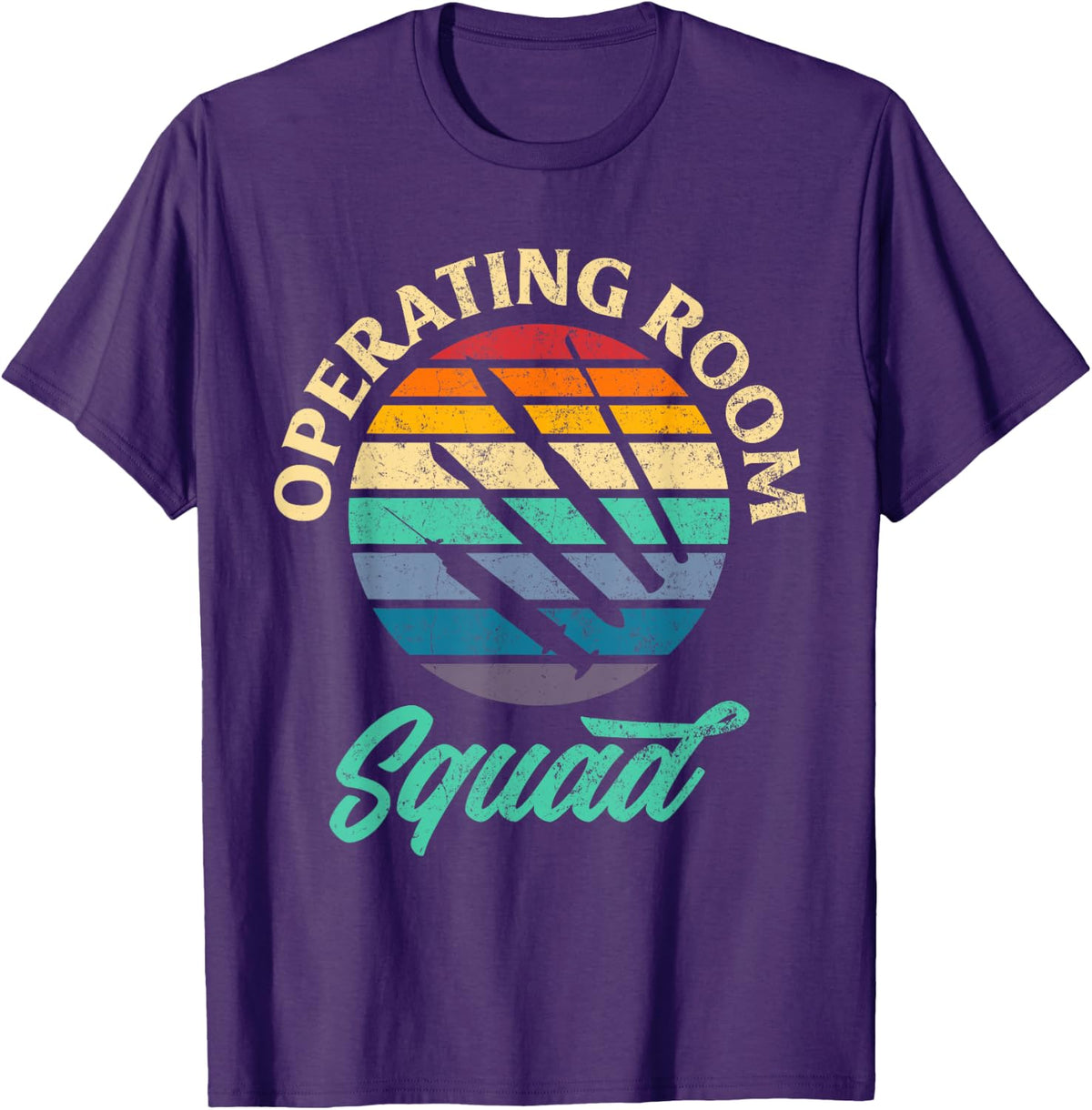 Surgical Technologist Operating Room Squad T-Shirt - Purple