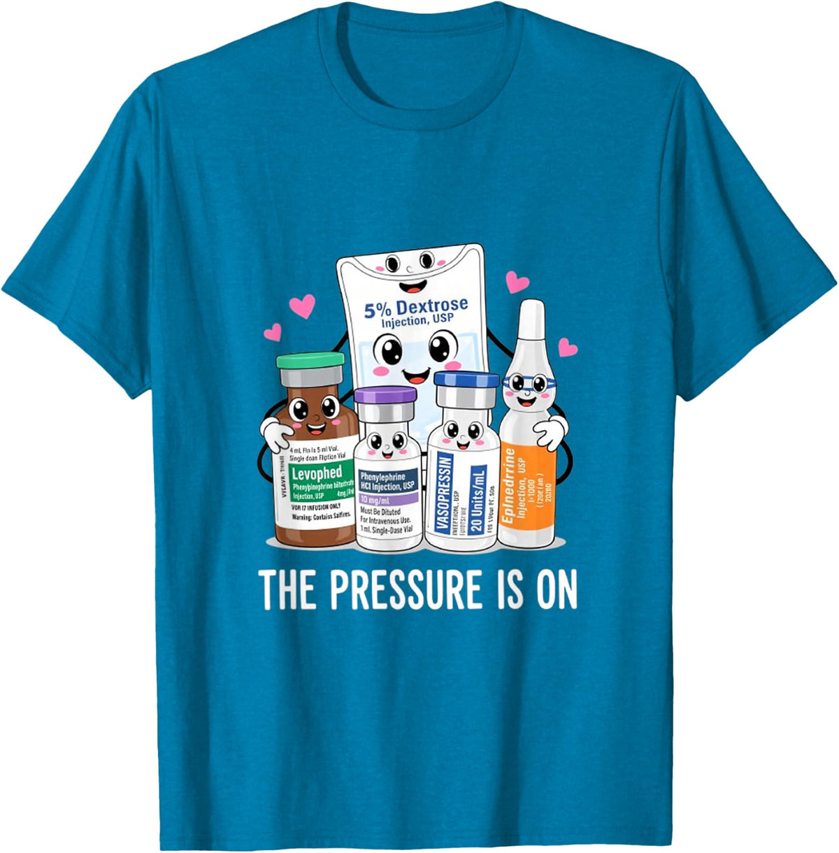 Emergency T-Shirt - Sapphire Blue