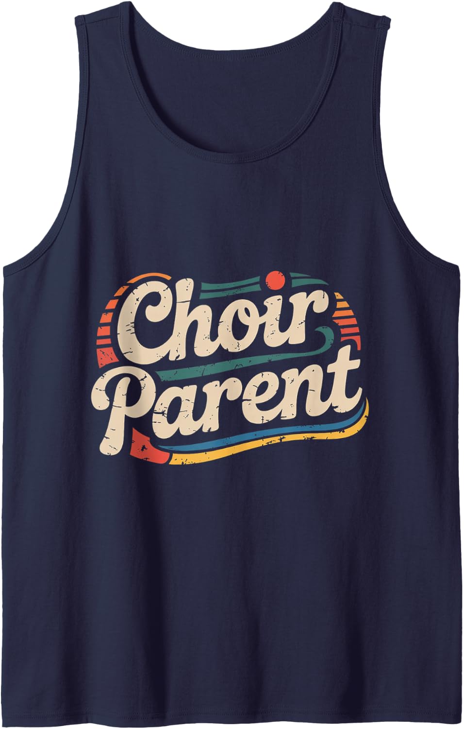 Choir Parent Music Support Concert Vocals - Tank Top - Navy Blue