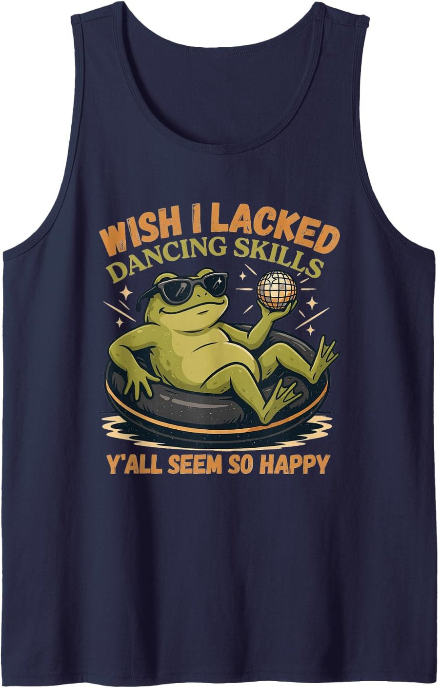 Dancing Dancer Dance Classes Dancers Dances Tank Top - Navy Blue