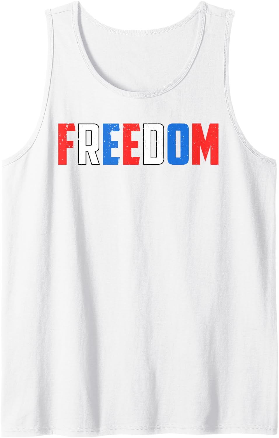 I Love The Taste of Freedom Couples Matching 4th of July USA Tank Top - White