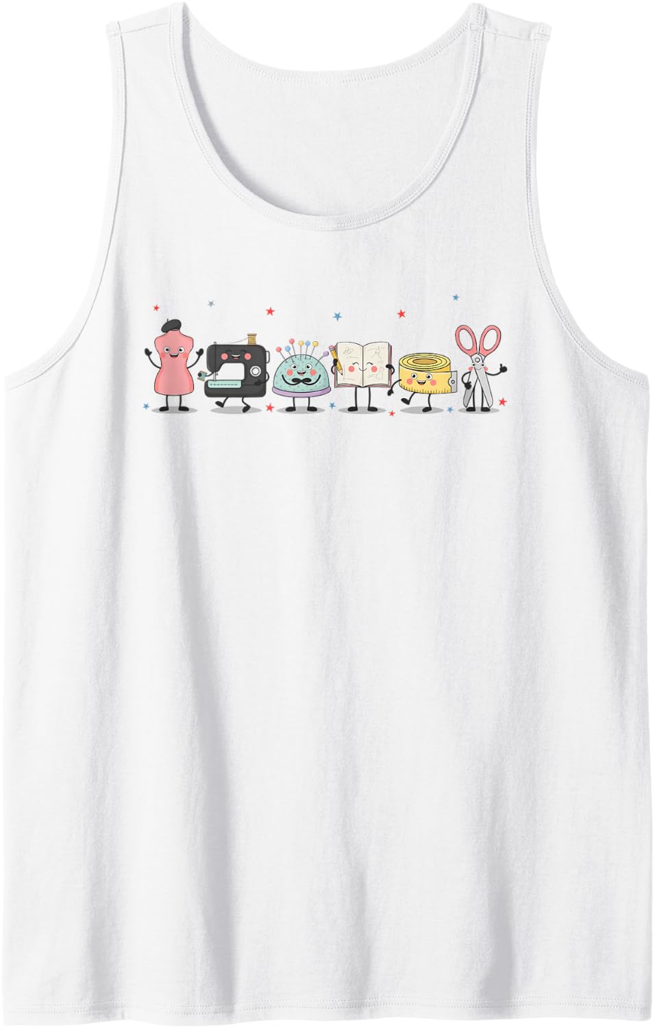 Fashion Design Garment Creation Couture Designer Tailoring Tank Top - White