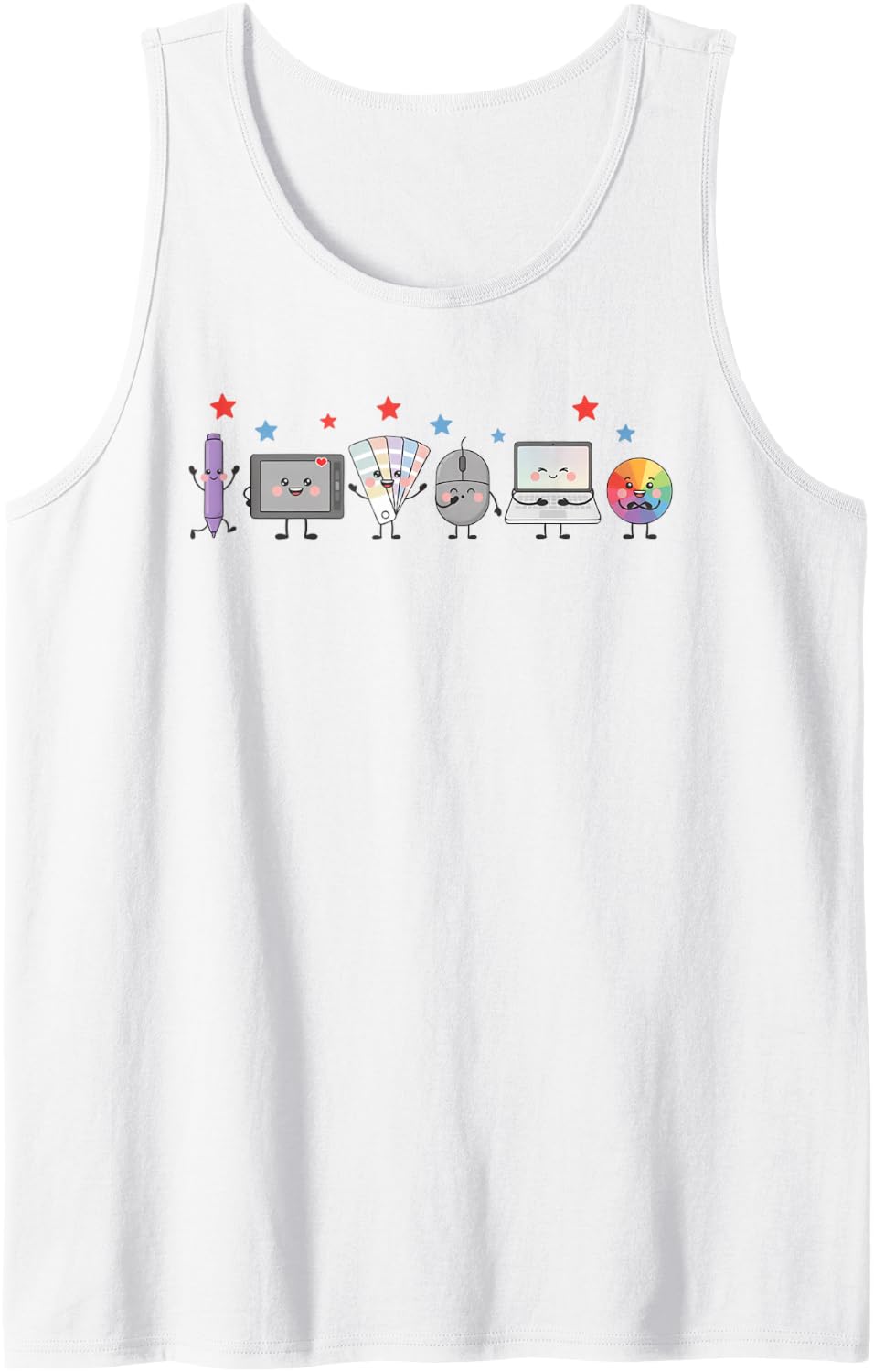 Digital Designer Ui UX Designer Designing Tank Top - White