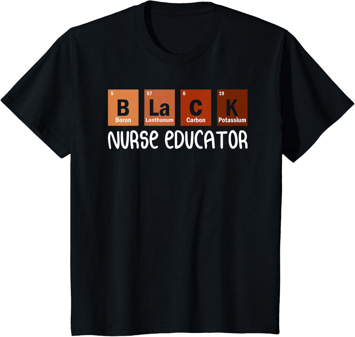 Educator, Nurse, Educator, Nurses Day T-Shirt - Black