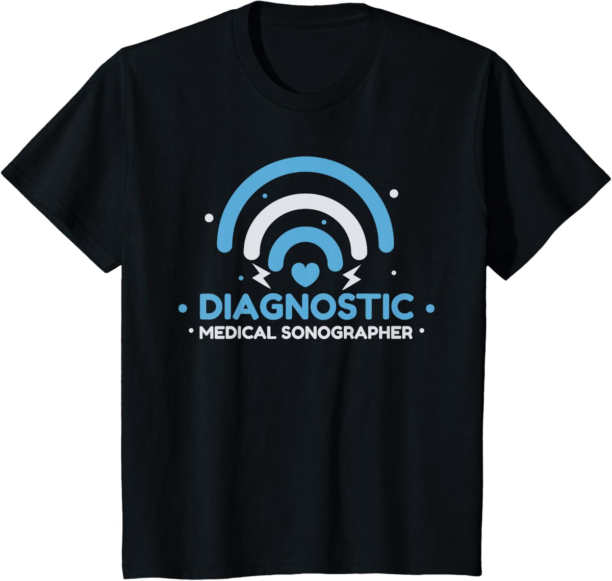 Diagnostic Medical Sonographer T-Shirt - Black