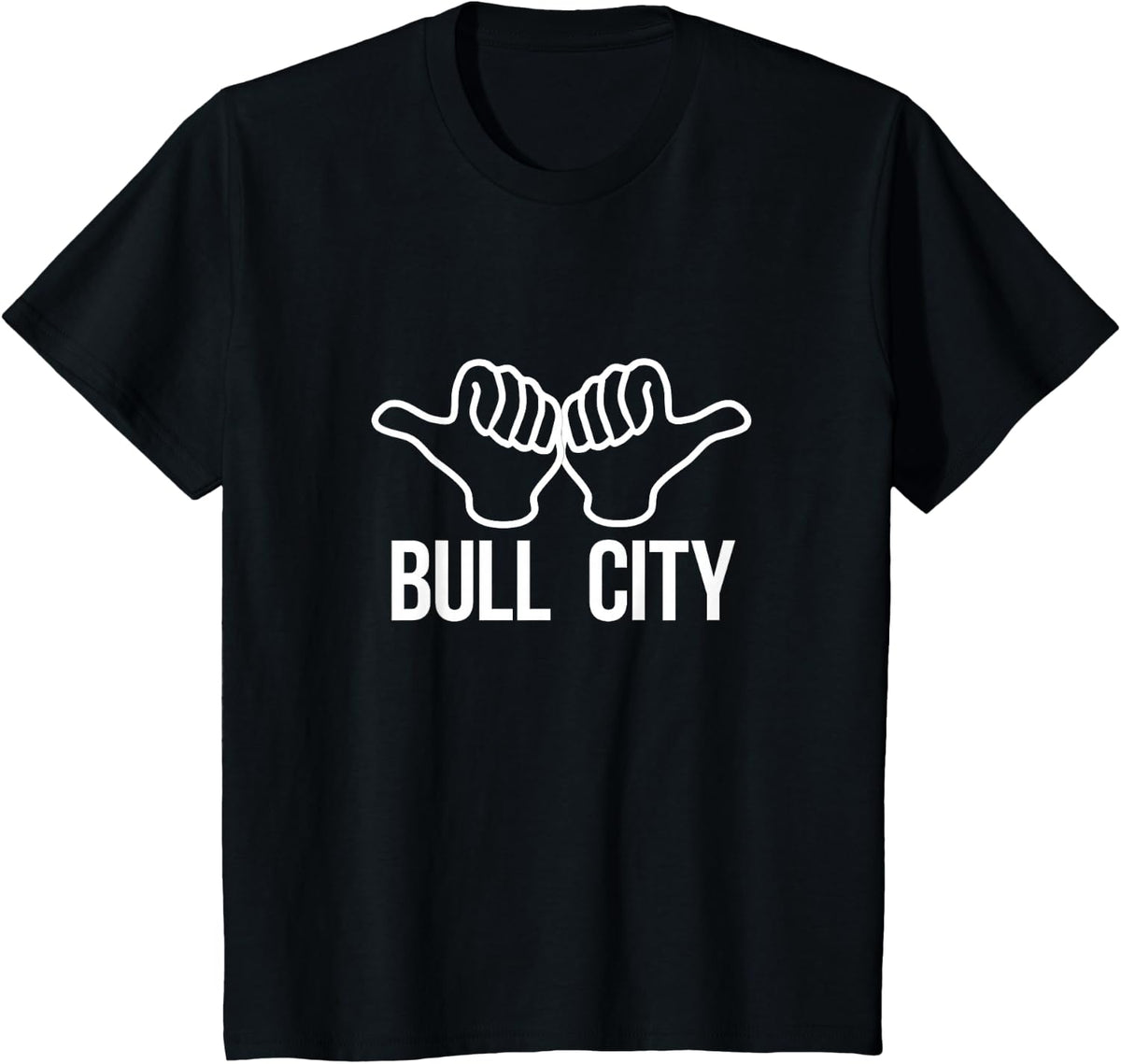 Bull City T-Shirt | Durham, NC T-Shirt - Black