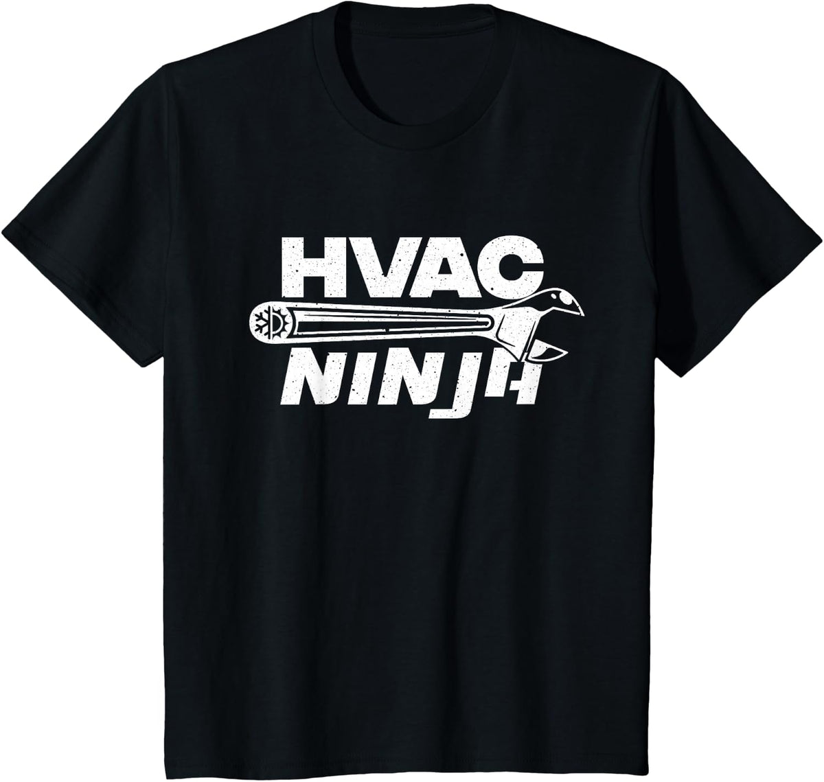 Funny HVAC Gift For Men Cool Technician Air Condition Lover T-Shirt - Black