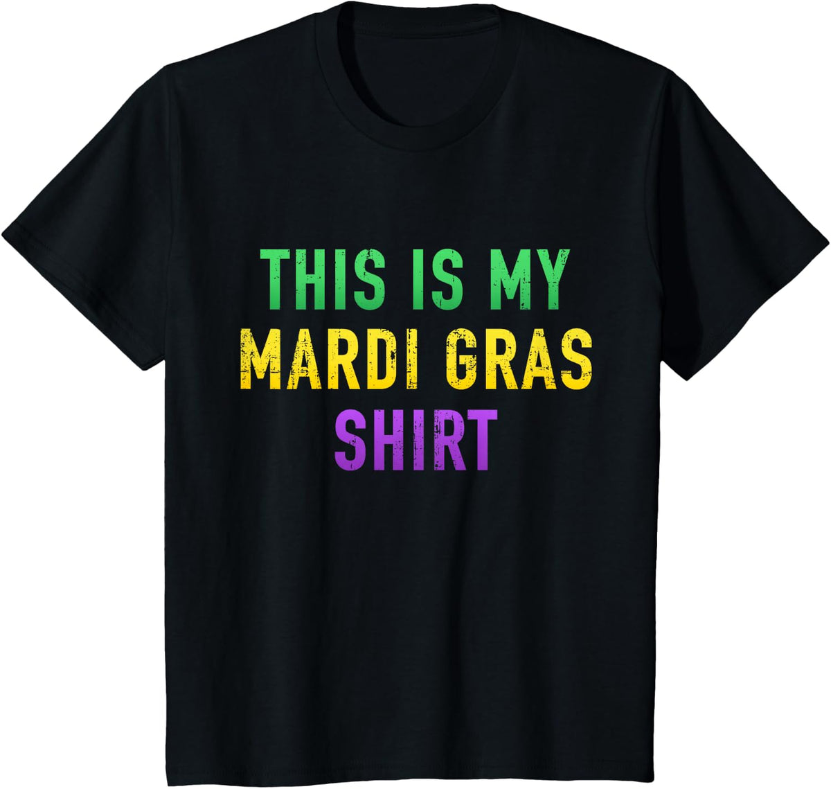 This is my Mardi Gras costume outfit for New Orleans T-Shirt - Black