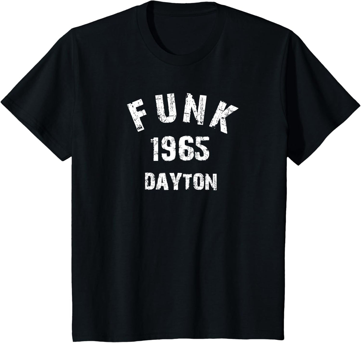 Funk 1965 Dayton Ohio Funk Scene 60s 70s Music Fans T-Shirt - Black