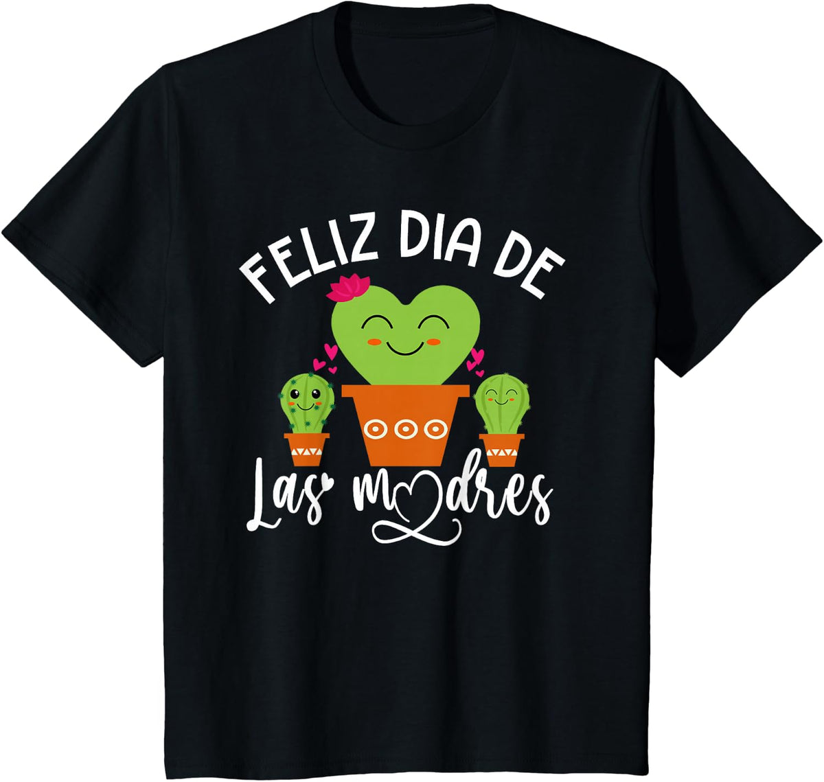 Feliz Dia De Las Madres Regalo Para Mama El Dia De La Madre T-Shirt - Black