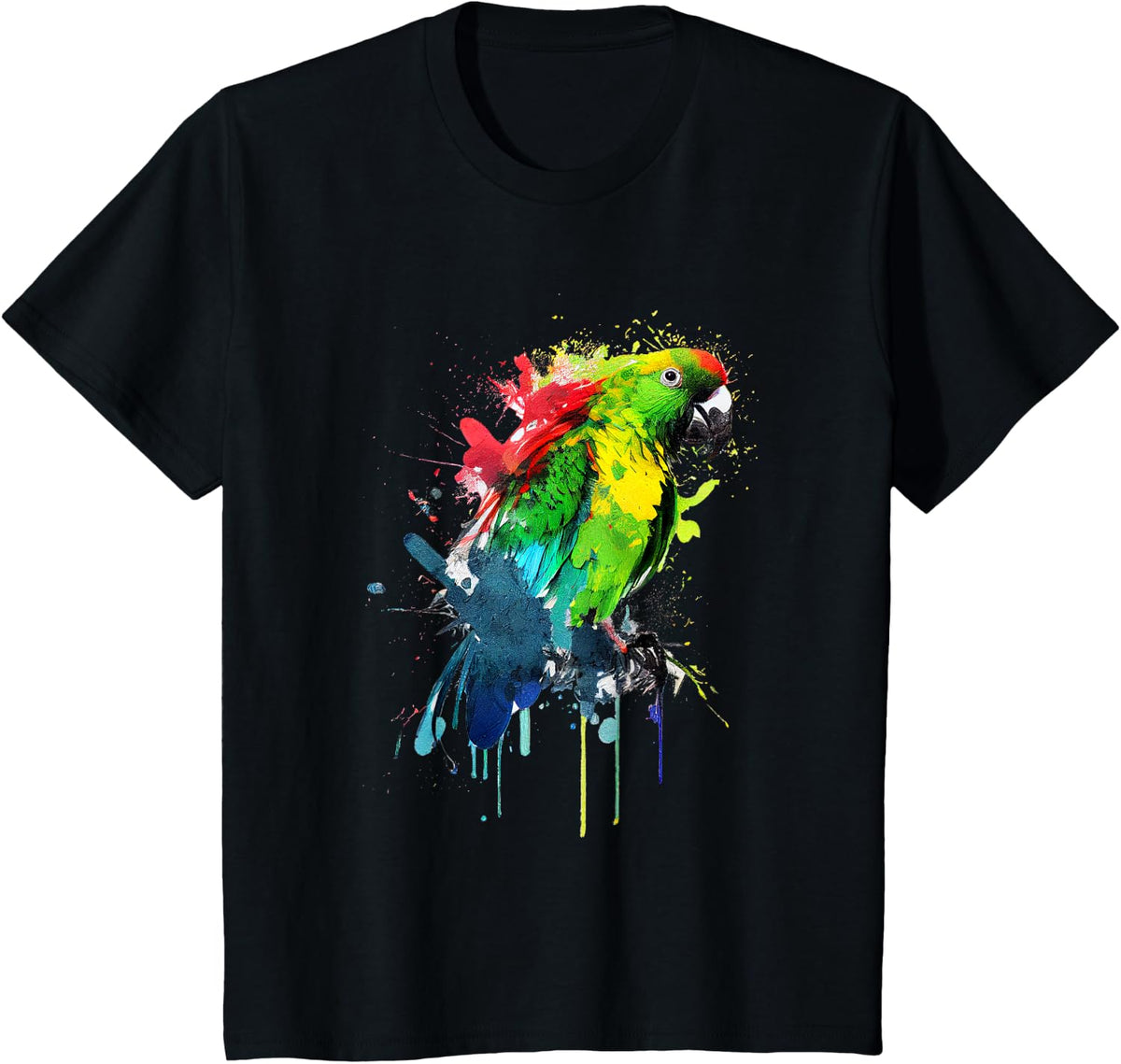 Parrot T-Shirt - Black