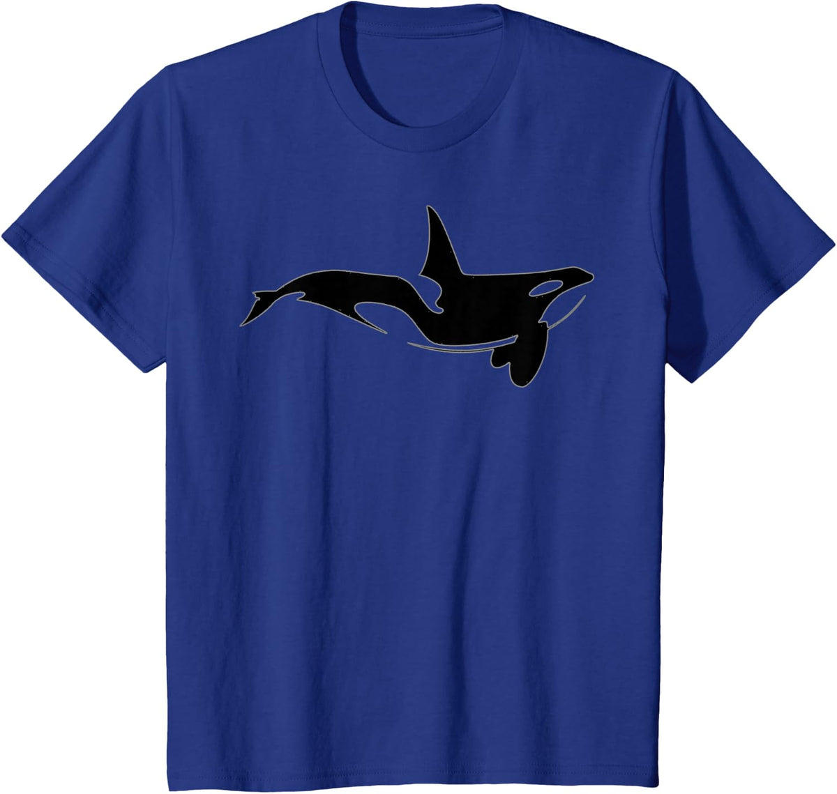 Save the Whales Ocean Orca Killer Whale Sea Conservation T-Shirt - Royal Blue