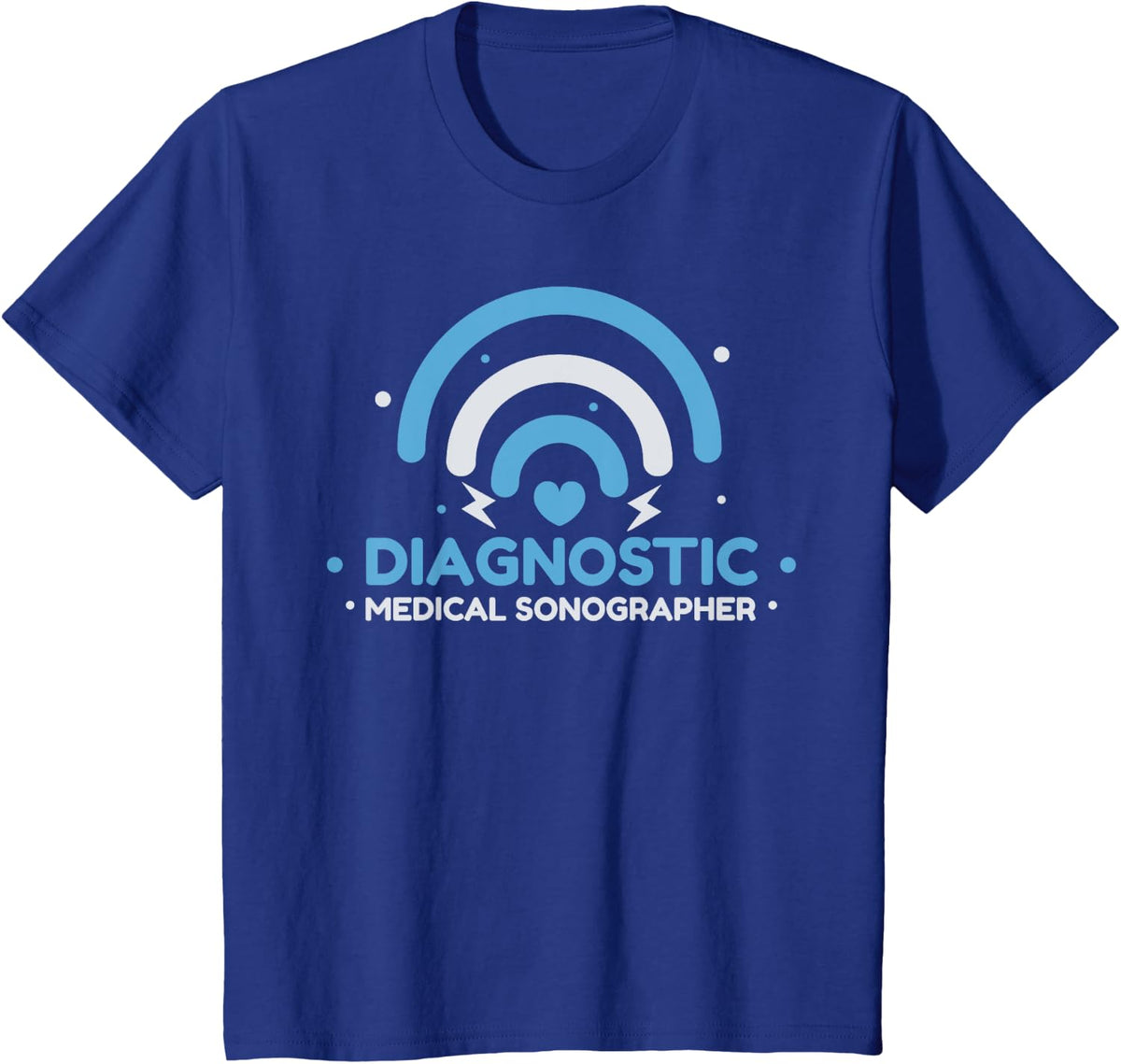 Diagnostic Medical Sonographer T-Shirt - Royal Blue