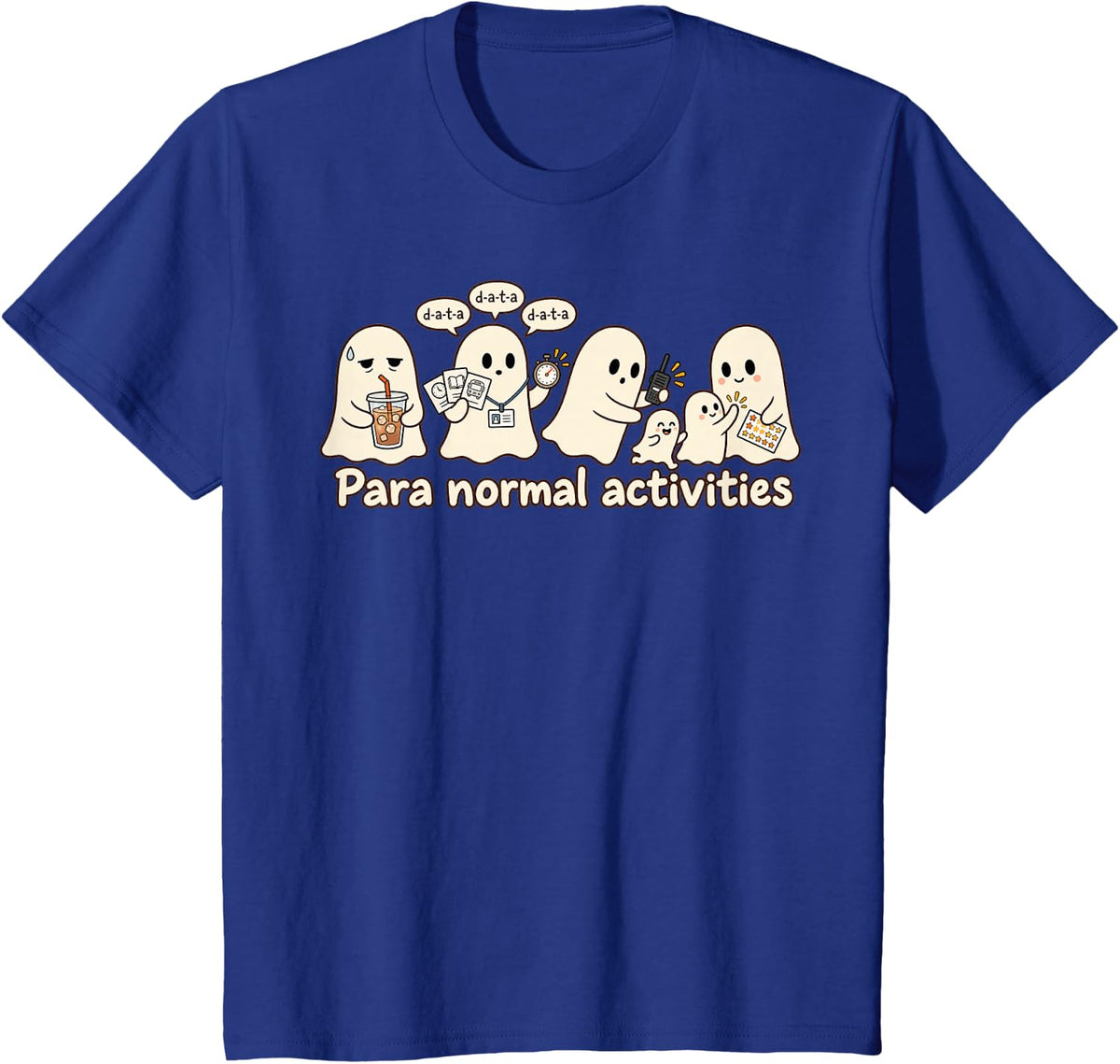 Paraprofessional Halloween Teacher, para Normal Activities T-Shirt - Royal Blue