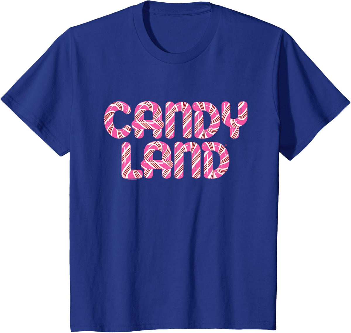 Candy Land Retro 90's Logo T-Shirt - Royal Blue