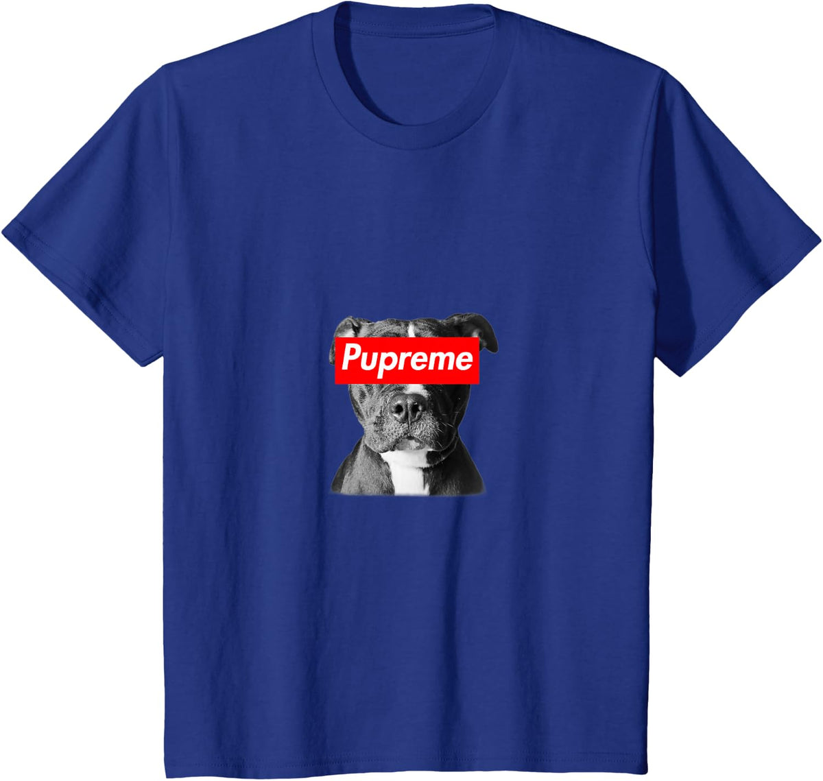 Pupreme Terrier Shirt T-Shirt - Royal Blue