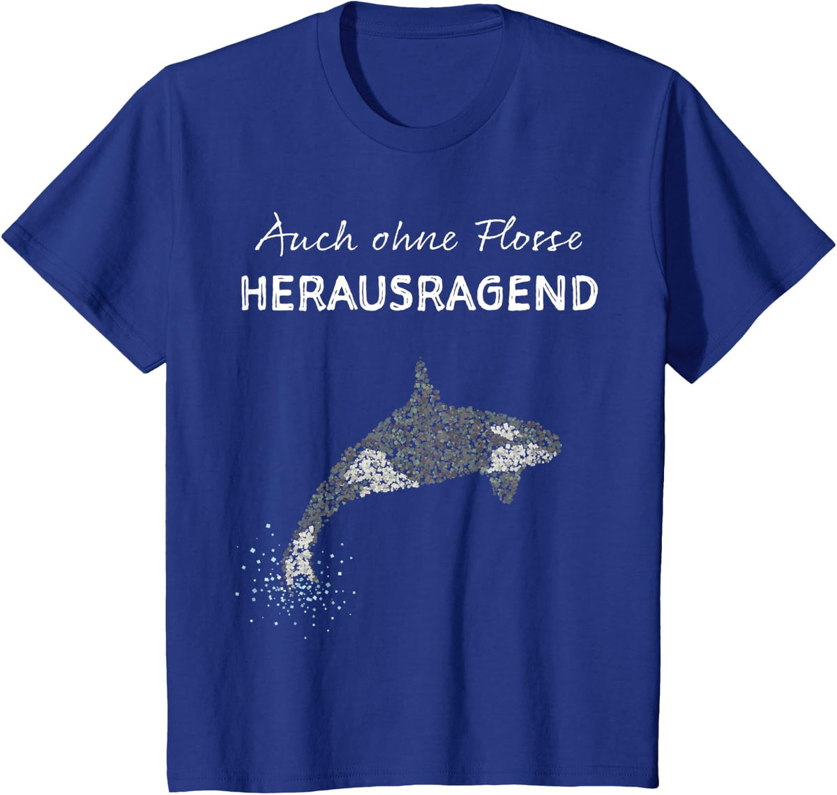 Orka Killer Whale Killer Whale Sword Whale Gift T-Shirt - Royal Blue