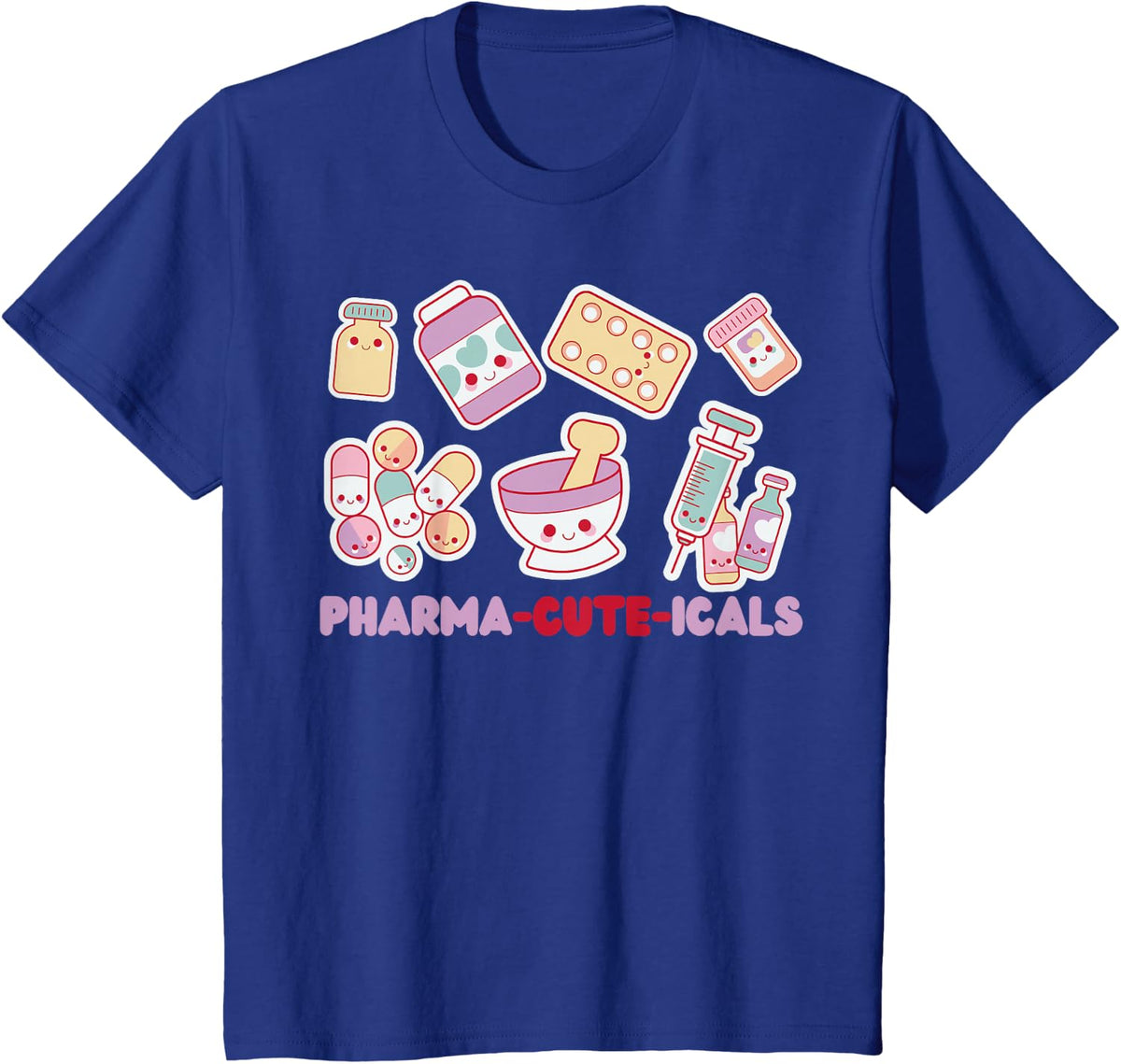 Pharmacy Tech Technician Pharmacist Student T-Shirt - Royal Blue