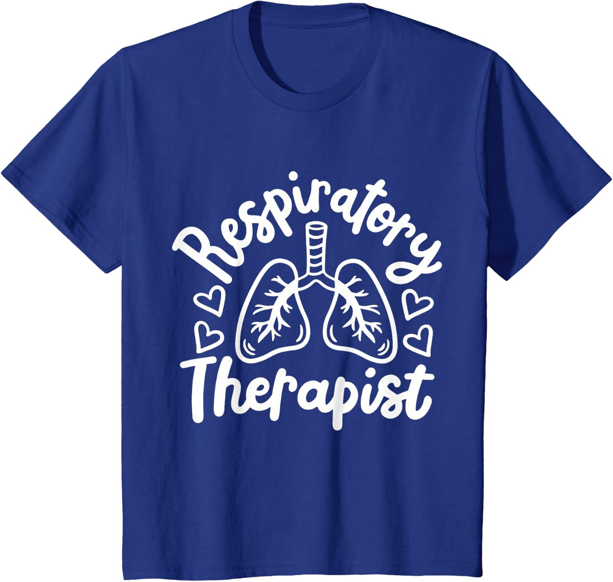 Respiratory Therapist T-Shirt RT Registered Respiratory Therapist Tee - Royal Blue