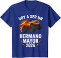 Kids Voy A Ser Un Hermano Mayor 2026 T-Shirt - Royal Blue