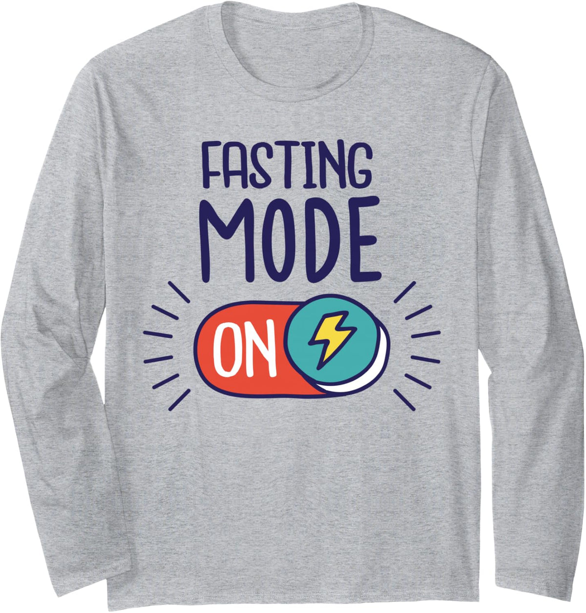 Ramadan Long Sleeve T-Shirt - Adult Unisex Heather Grey