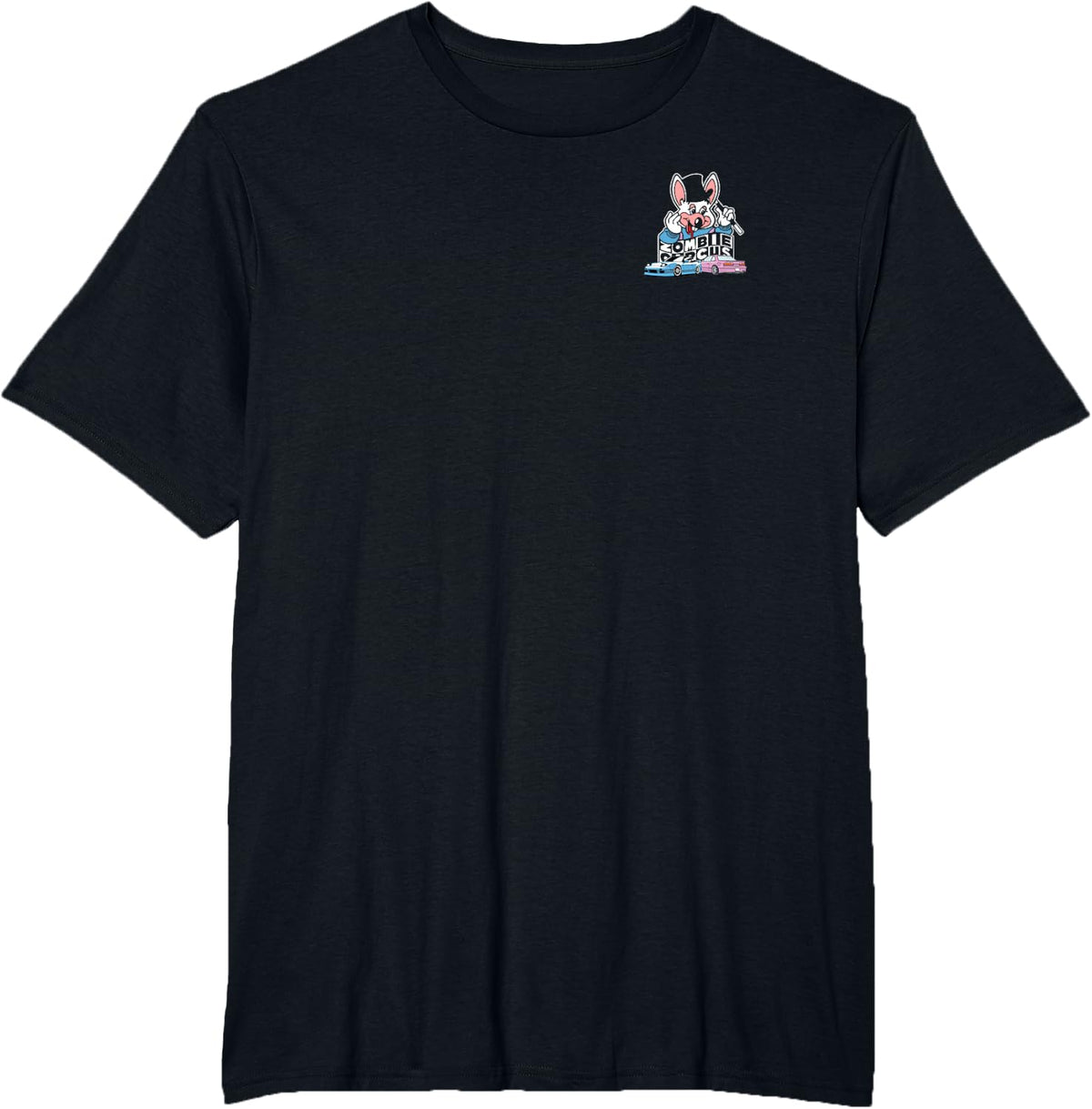 Zombie Circus Collective Men's 240sx JDM T-Shirt, Black, Small, Short Sleeve, Classic Fit - Black