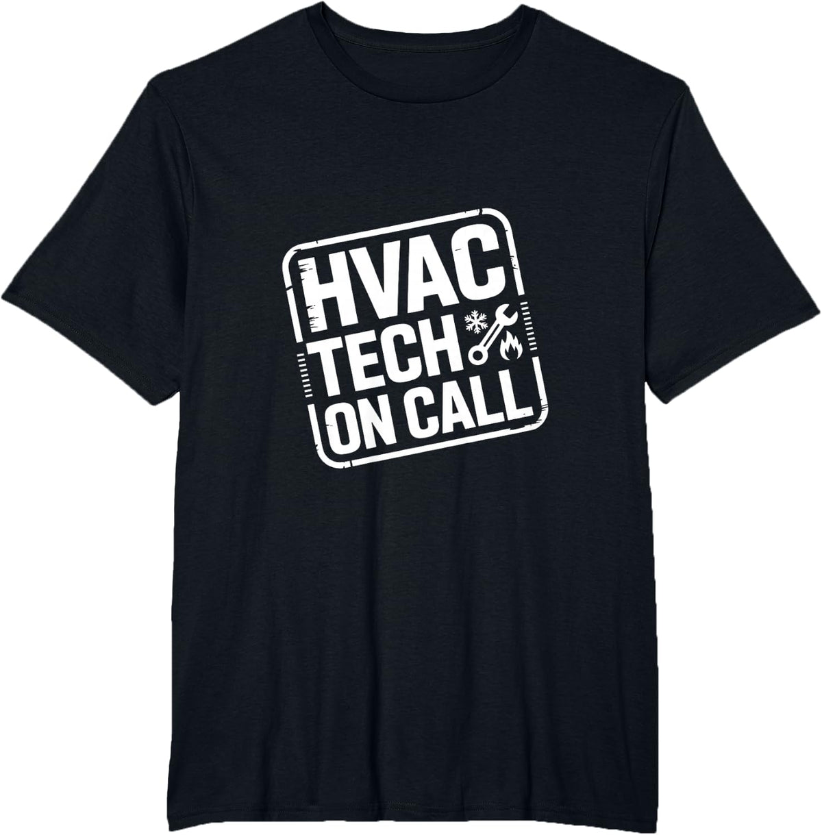 HVAC Technician Ductwork Hands-On Pros T-Shirt - Black