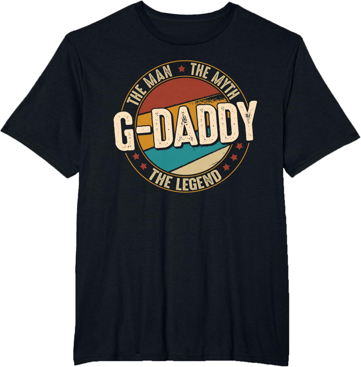 G-Daddy Shirts from Grandchildren G-Daddy Myth Legend T-Shirt - Black