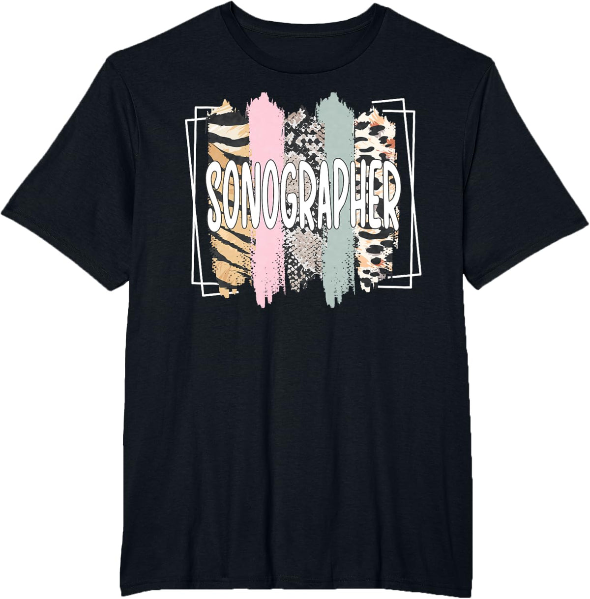 Best Sonographer Sonography Sonographers T-Shirt - Black