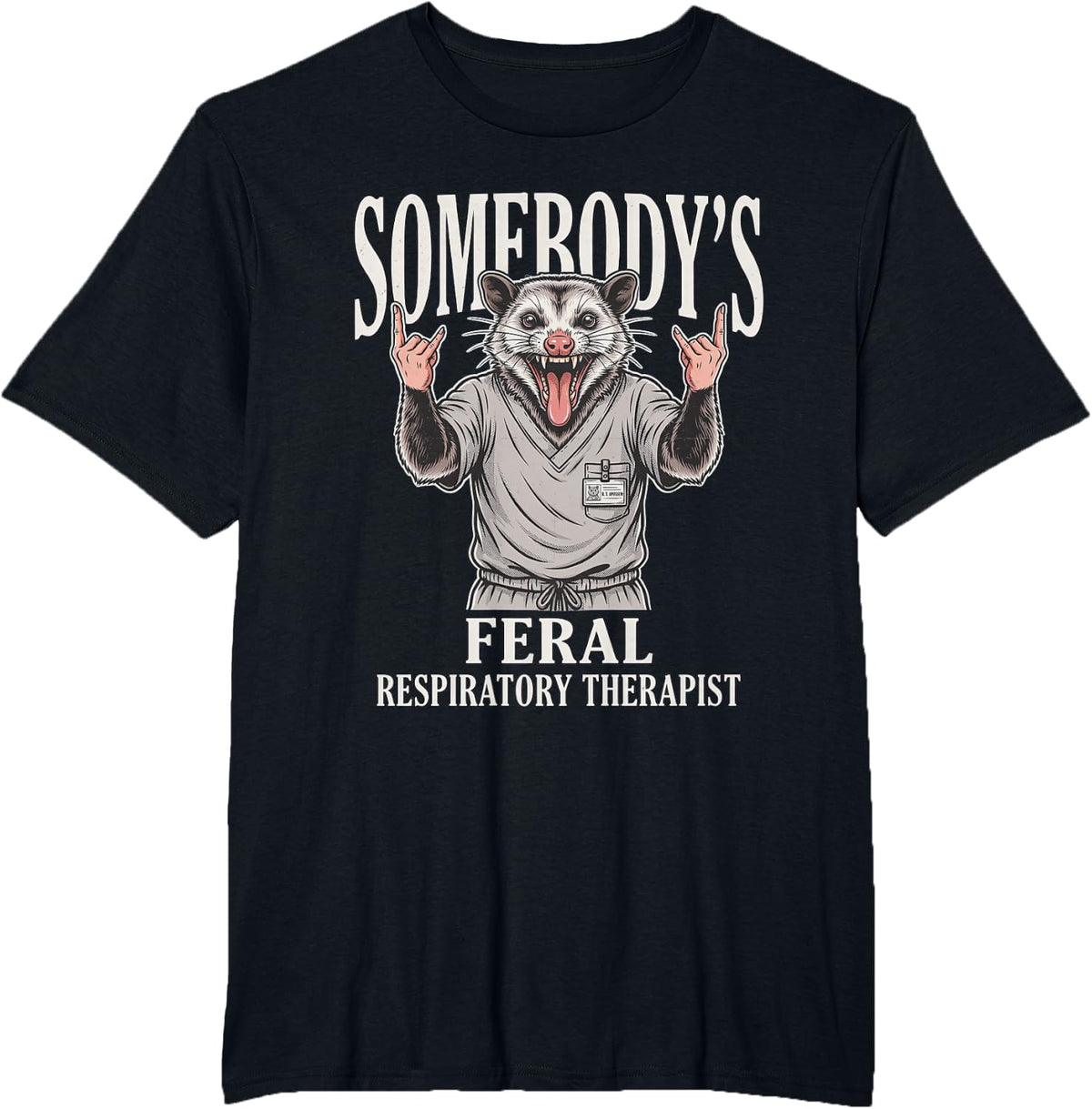 Respiratory Therapist Therapy Care Practitioner Specialist T-Shirt - Black