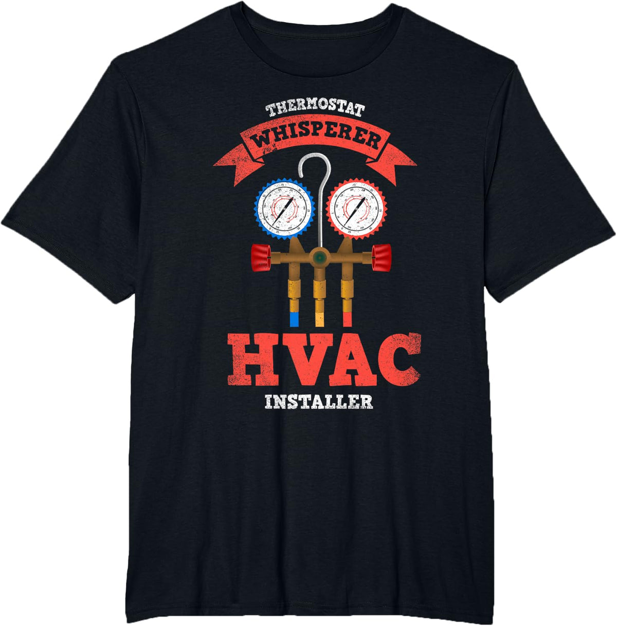 HVAC Installers Are The Coolest Expression T-Shirt - Black