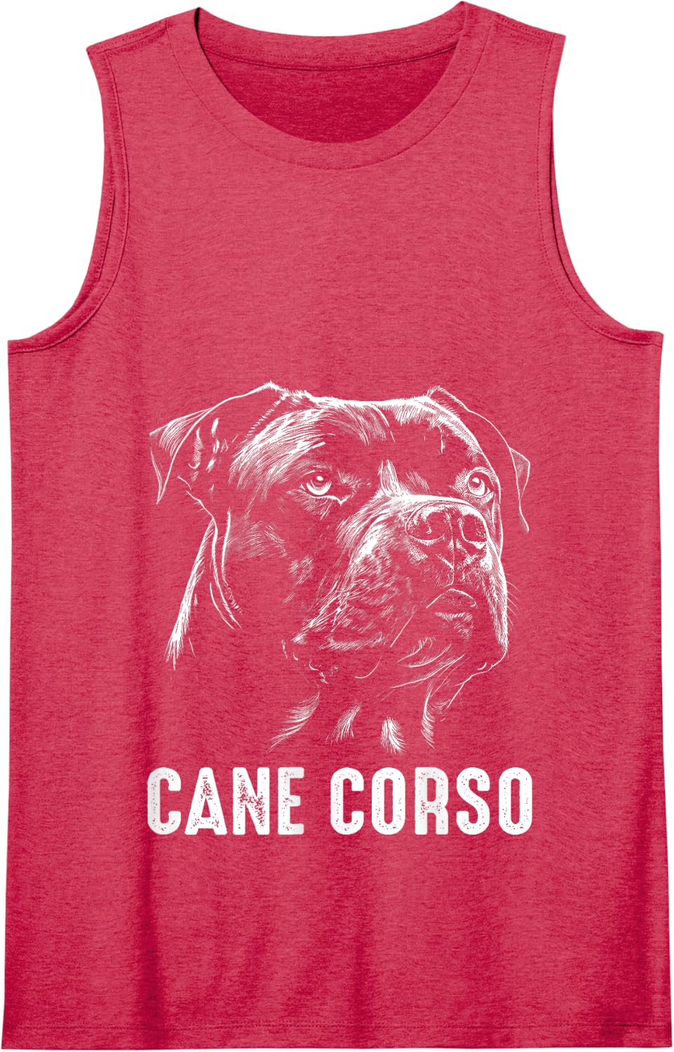Cane Corso Dog Tank Top - Red