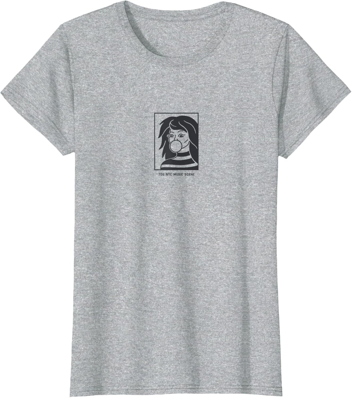 Minimalist art for music aficionado. Punk rock in the 70s T-Shirt - Heather Grey