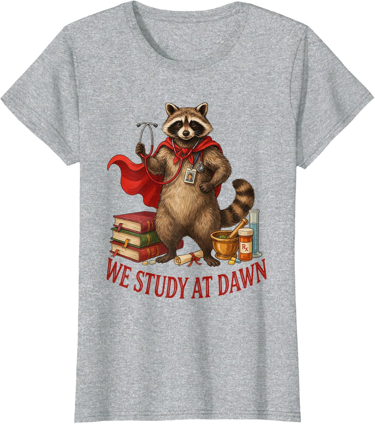 Pharmacy Student Future Pharmacist PharmD School Major T-Shirt - Heather Grey
