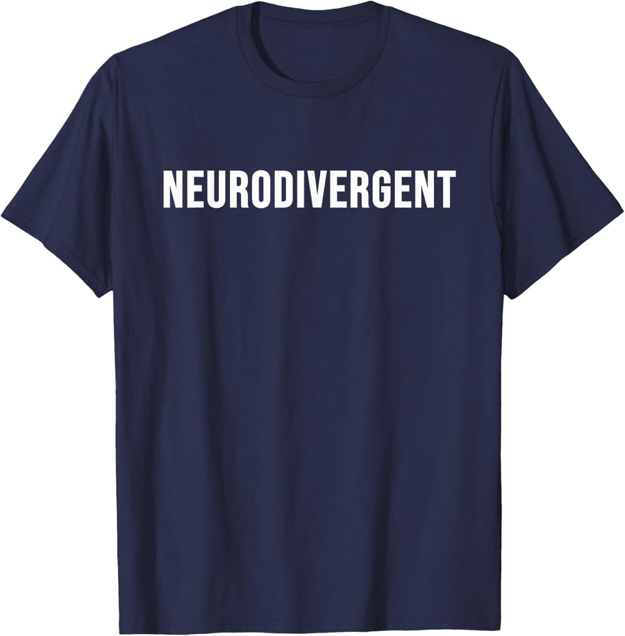 Neurodivergent T-Shirt - Navy Blue