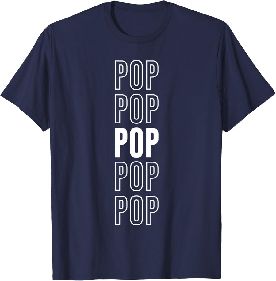 Pop T-Shirt - Navy Blue