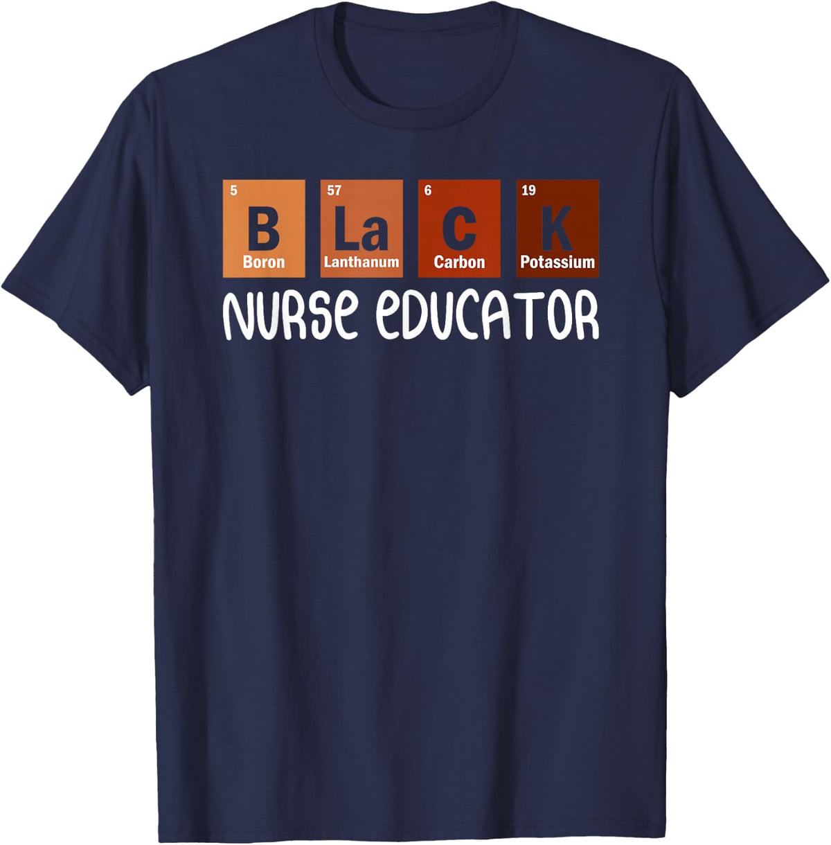 Educator, Nurse, Educator, Nurses Day T-Shirt - Navy Blue