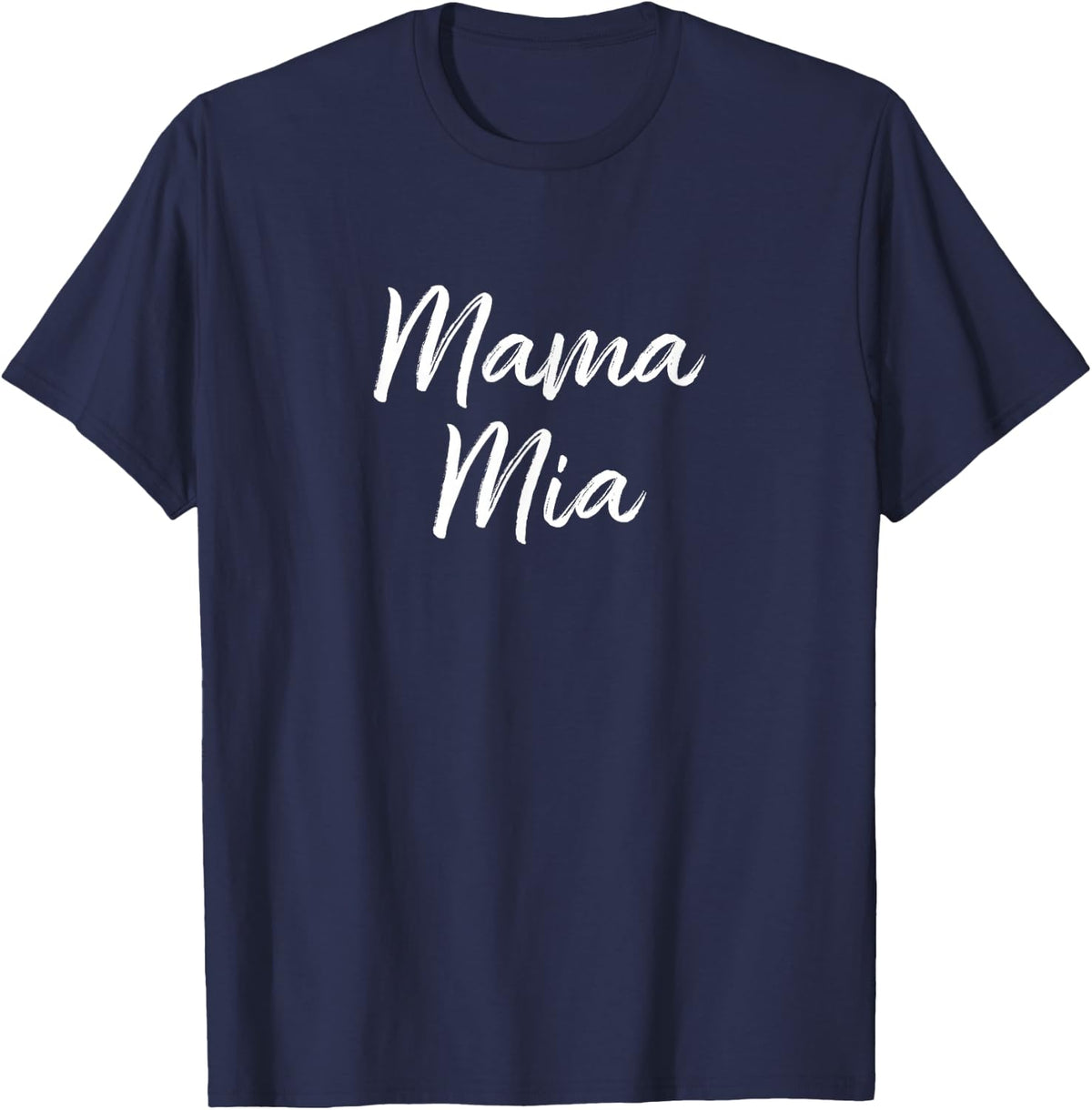 Mama Mia - T-Shirt - Navy Blue