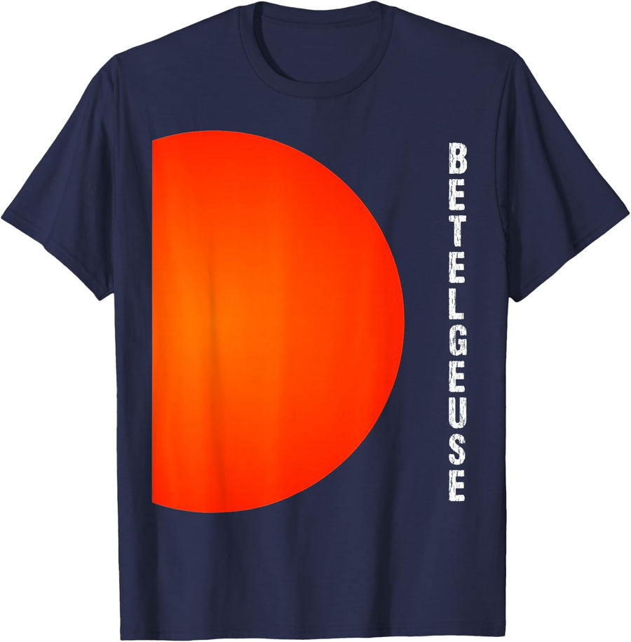 Betelgeuse Red Giant Star Space T-shirt T-Shirt - Navy Blue