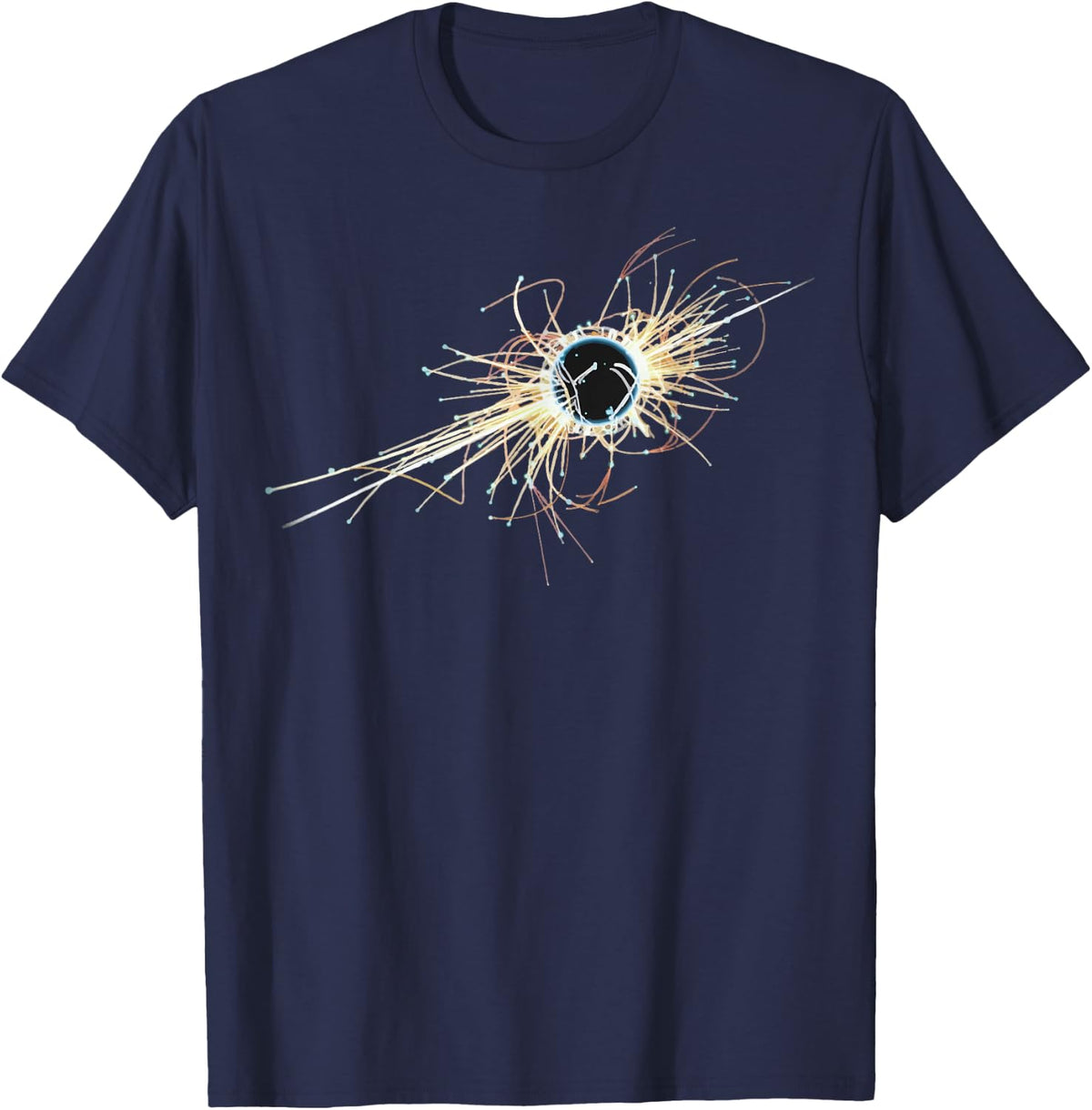 Funny Higgs Boson Particle Quantum Gift Cool Physics Lovers T-Shirt - Navy Blue