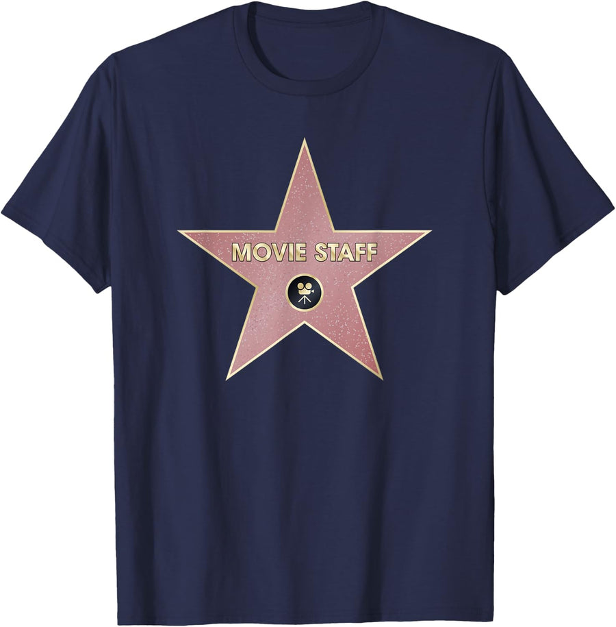Fantastic Film Party - Film Personnel - Film Star T-Shirt - Navy Blue