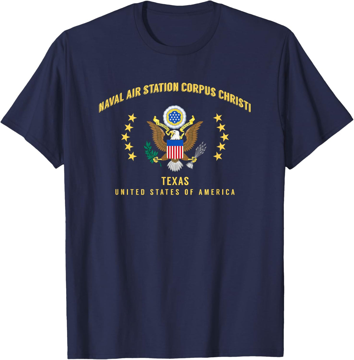 Naval Air Station Corpus Christi T-Shirt - Navy Blue