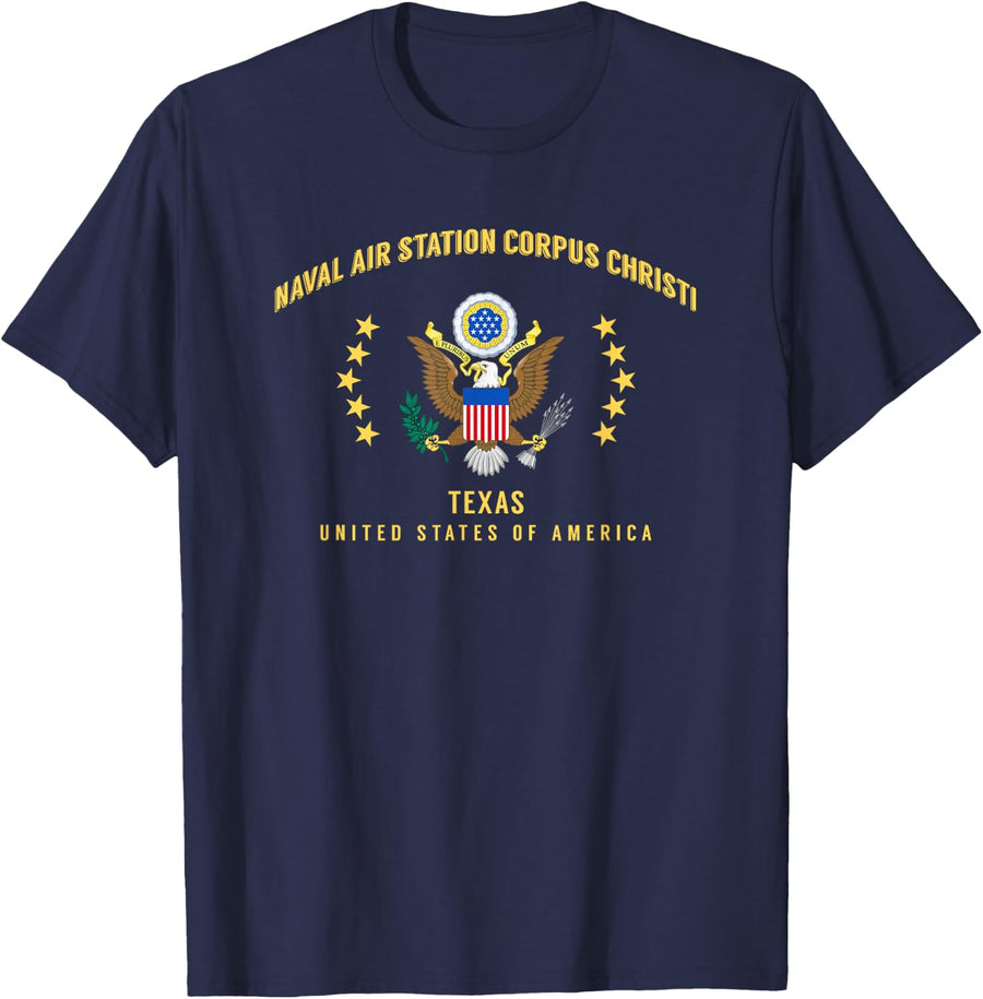 Naval Air Station Corpus Christi T-Shirt - Navy Blue