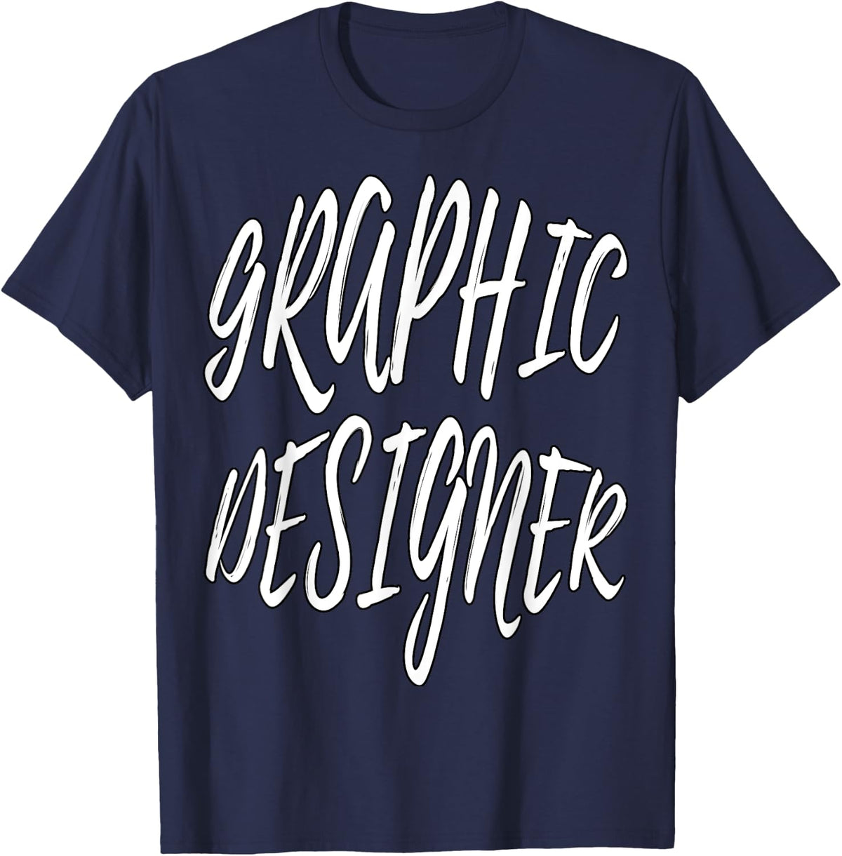 Graphic Designer - Graphic Designer T-Shirt - Navy Blue