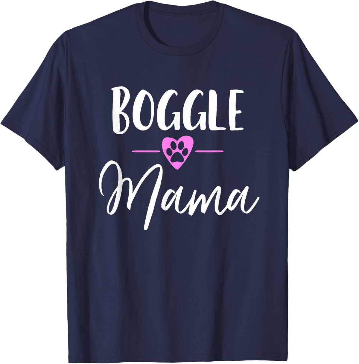 Boggle Mama T-Shirt - Navy Blue