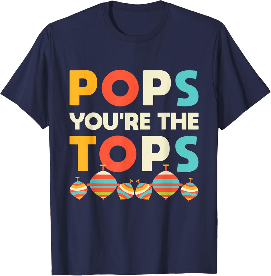 Pops You´'re The Tops T-Shirt - Navy Blue