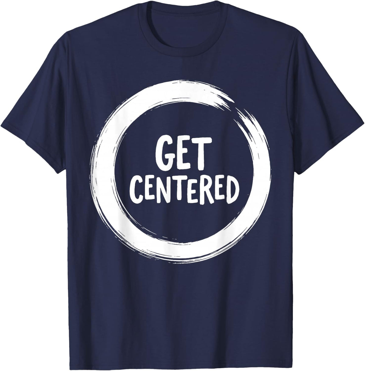 Get Centered Pottery Wheel Potter Ceramics Artist Tee T-Shirt - Navy Blue